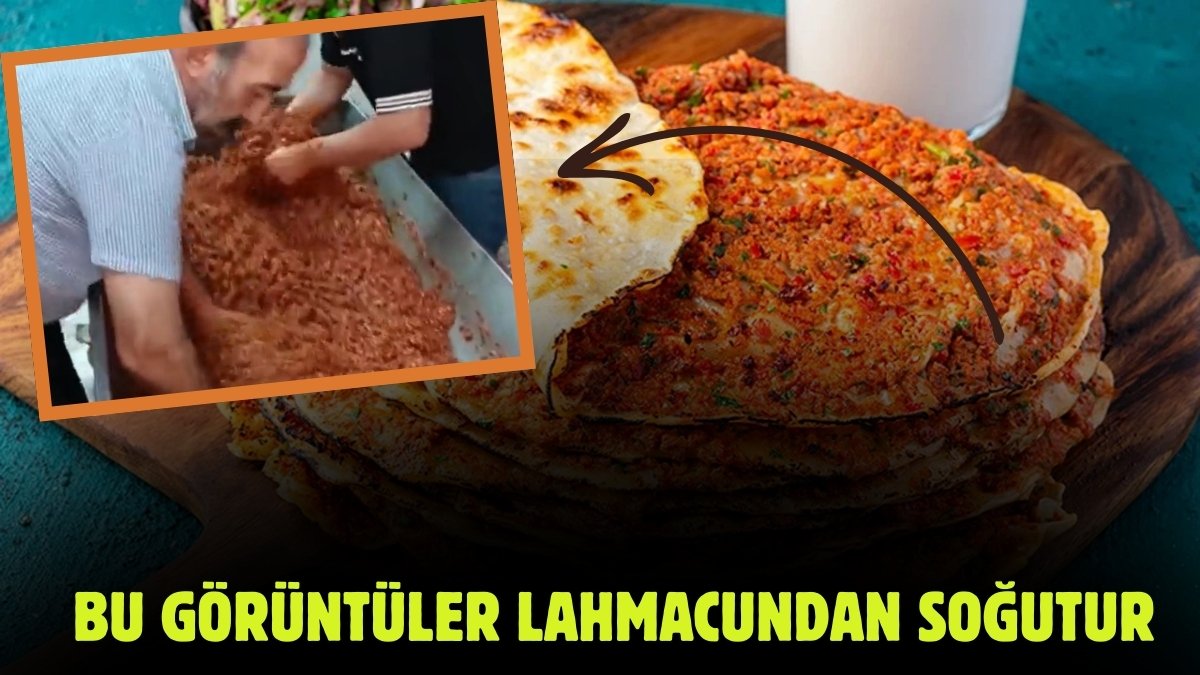 Lahmacundan soğutacak görüntüler! Burası Hindistan değil Türkiye'de bir restoran