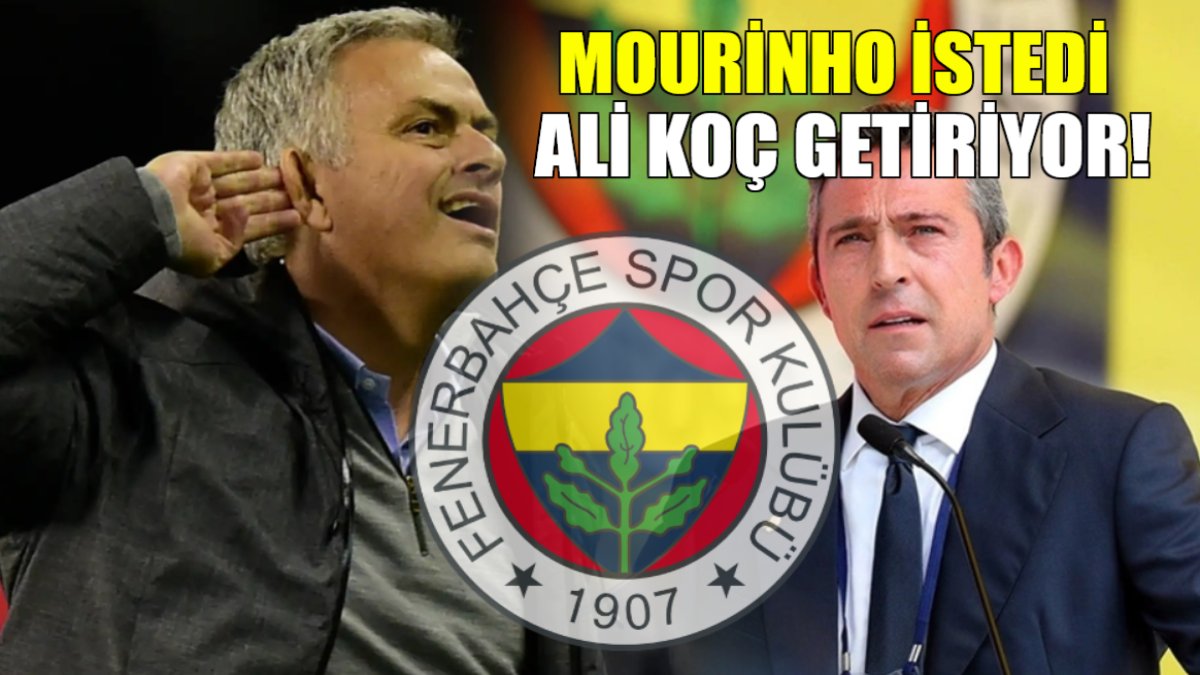 Uçağa bindi İstanbul'a doğru geliyor! Fenerbahçe yılın bombasını patlattı: Mourinho istedi Ali Koç uçağa bindirdi
