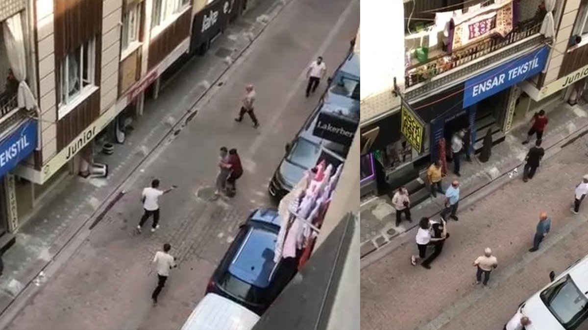 İstanbul'da güpegündüz silahlı çatışma! 1 ölü