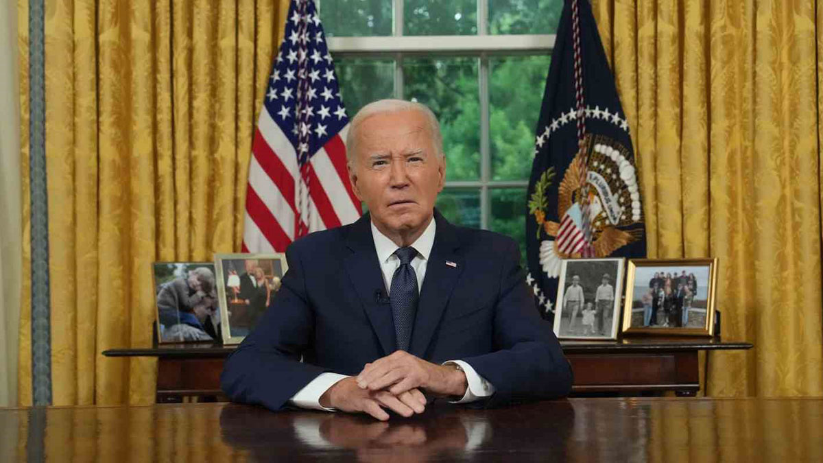 Biden adaylıktan çekilme kararının ardından kameralar karşısına geçiyor