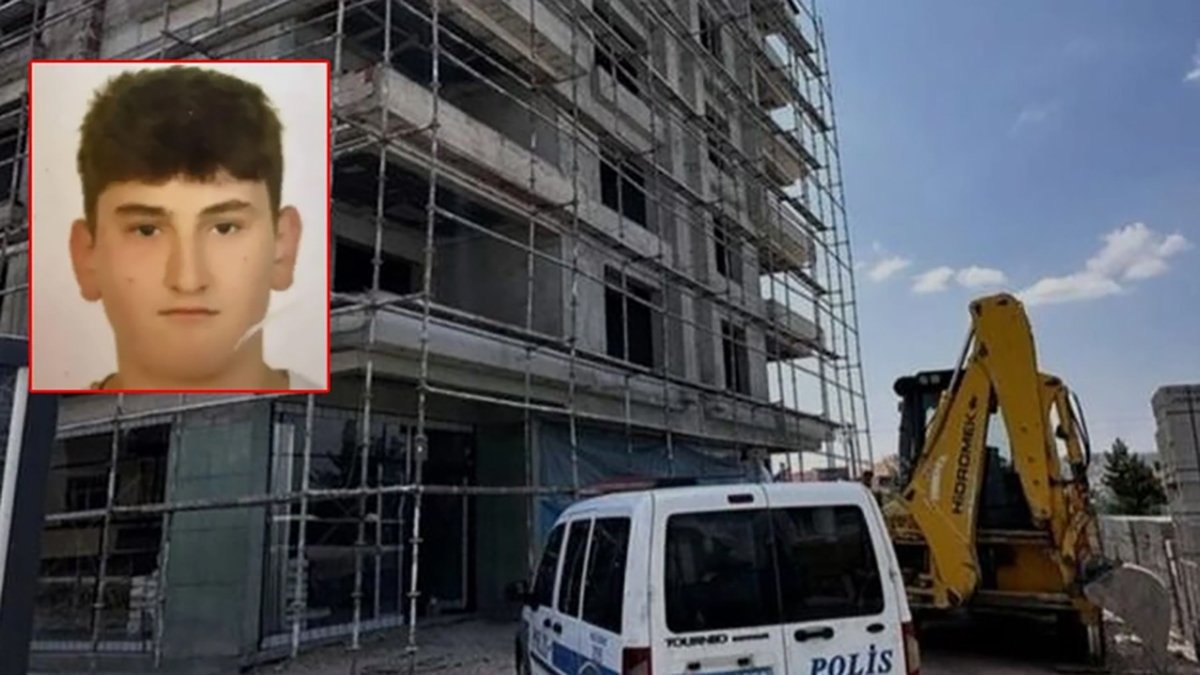 Ankara'da acı olay... Liseli stajyer inşaatta can verdi!