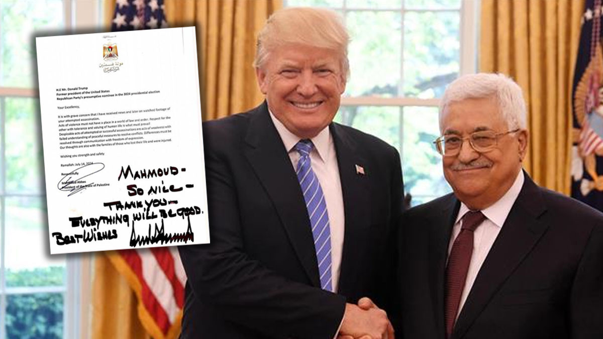 Trump'tan kendisine geçmiş olsun diyen Abbas'ın mektubuna yanıt: Her şey güzel olacak