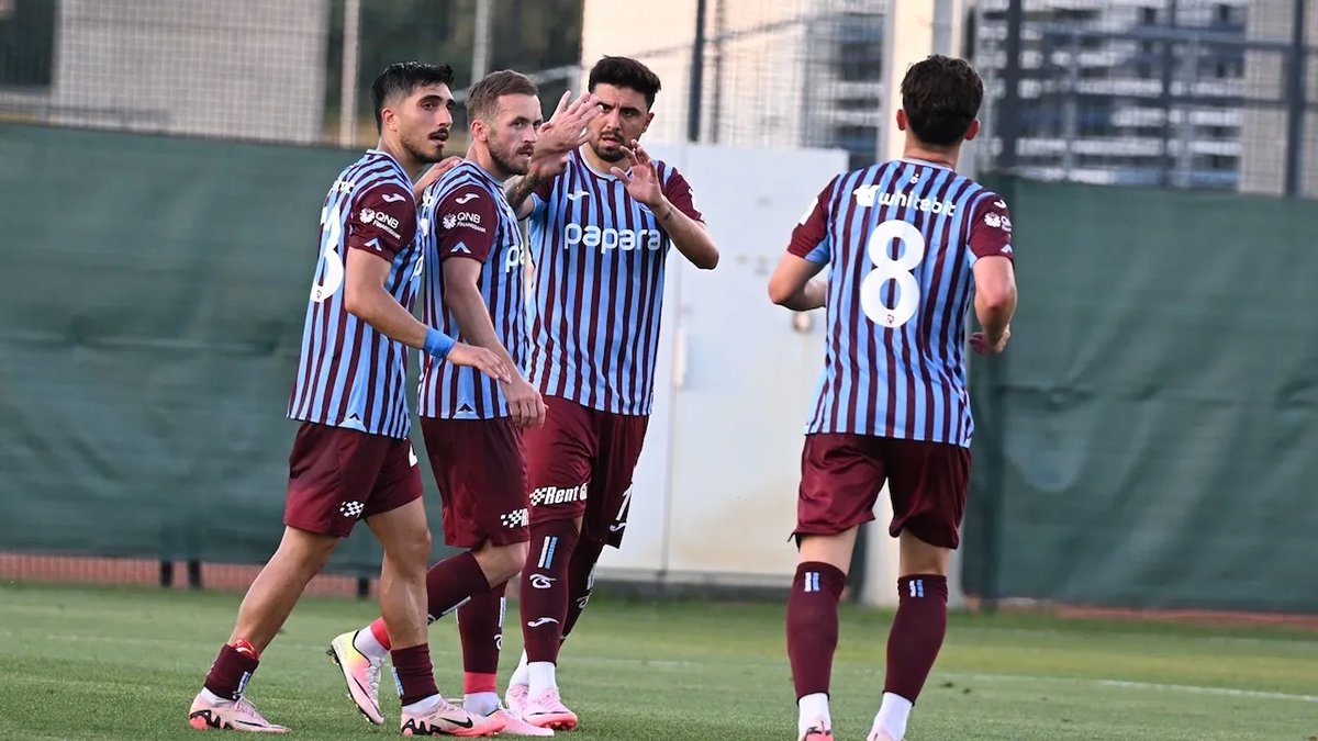 Trabzonspor, Avrupa Ligi'nde Ruzomberok'a konuk olacak: İşte muhtemel ilk 11
