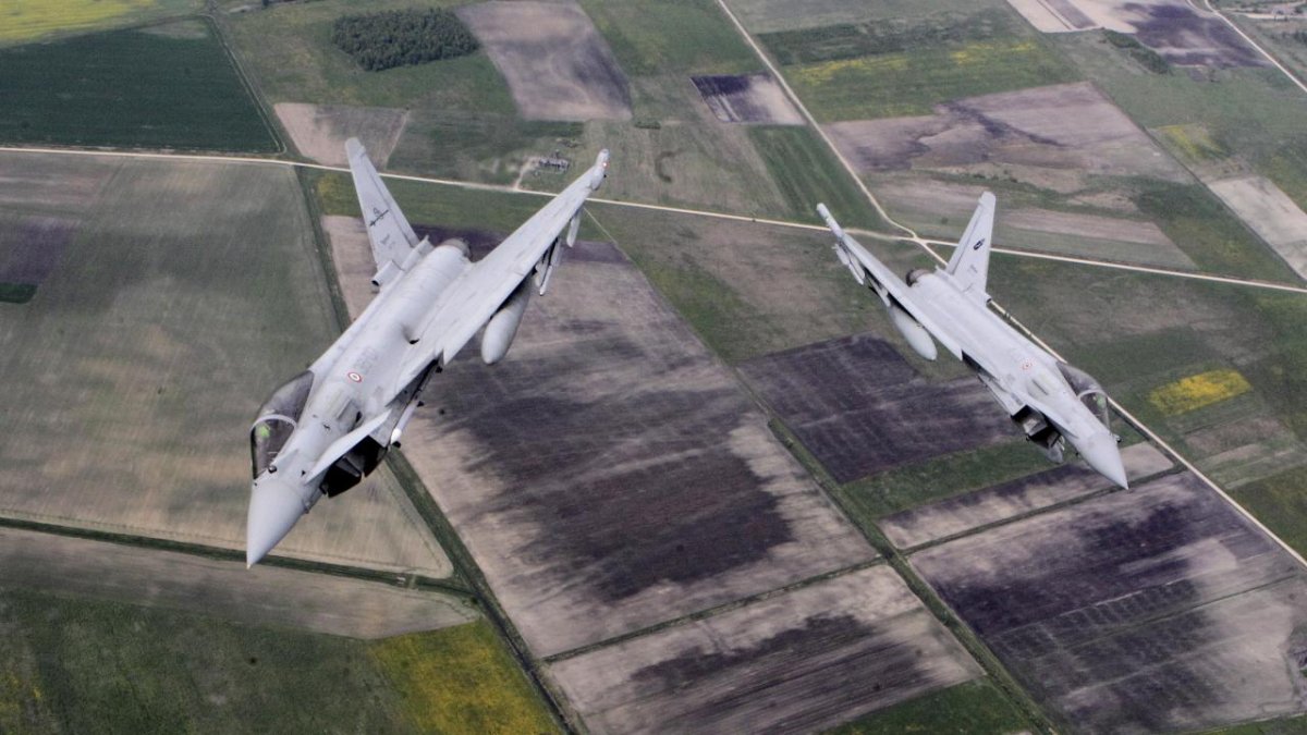 İtalyan savaş uçağı, Avustralya'daki tatbikatta düştü