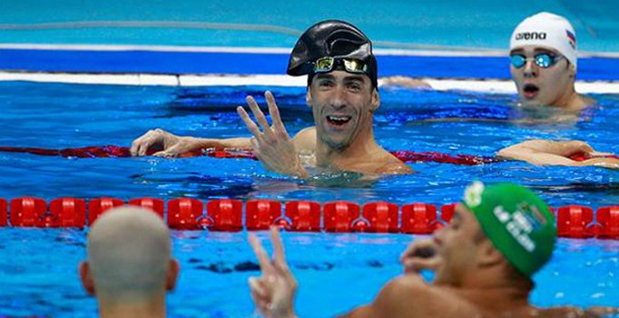 Michael Phelps 27. madalyasını kazandı