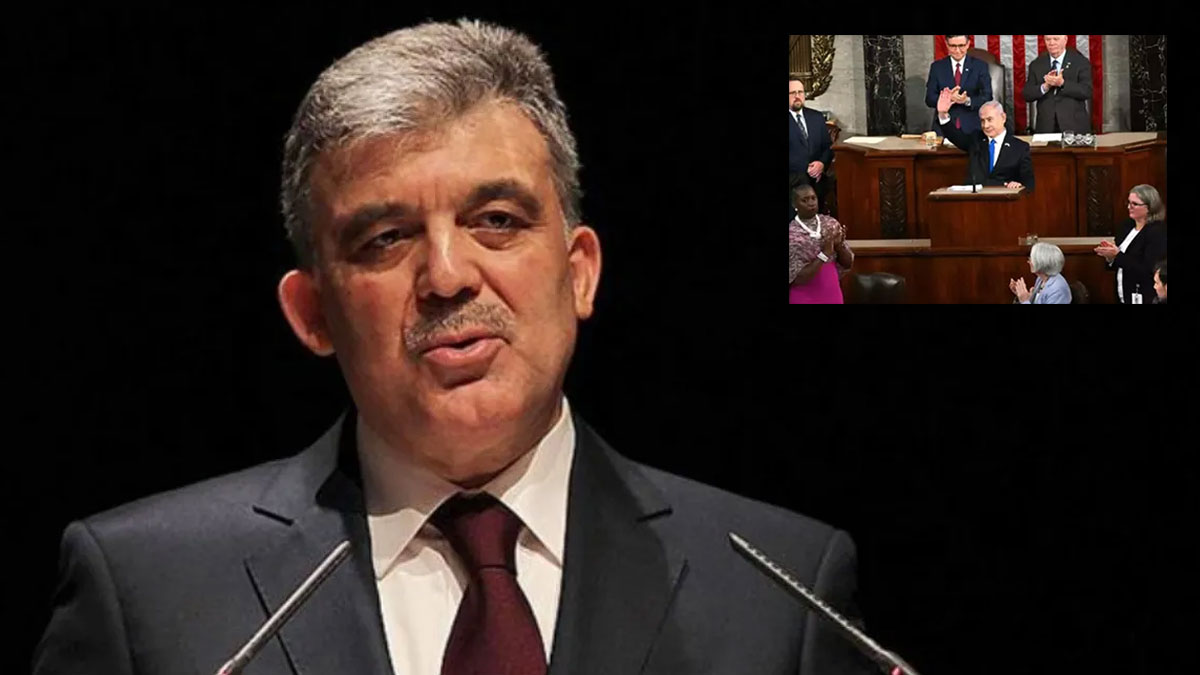 Abdullah Gül'den 'Netanyahu' tepkisi: ABD Kongresi'nde utanç sirkini izledik