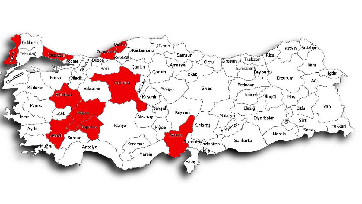 İstanbul, Zonguldak, Bartın, Kastamonu, Afyon, Kütahya, Isparta, Denizli, Edirne ve Adanalılar dikkat!Prof. Dr. Orhan Şen uyardı