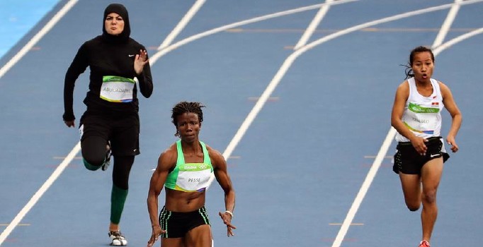 Olimpiyatlarda Kariman Abuljadayel tarihe geçti