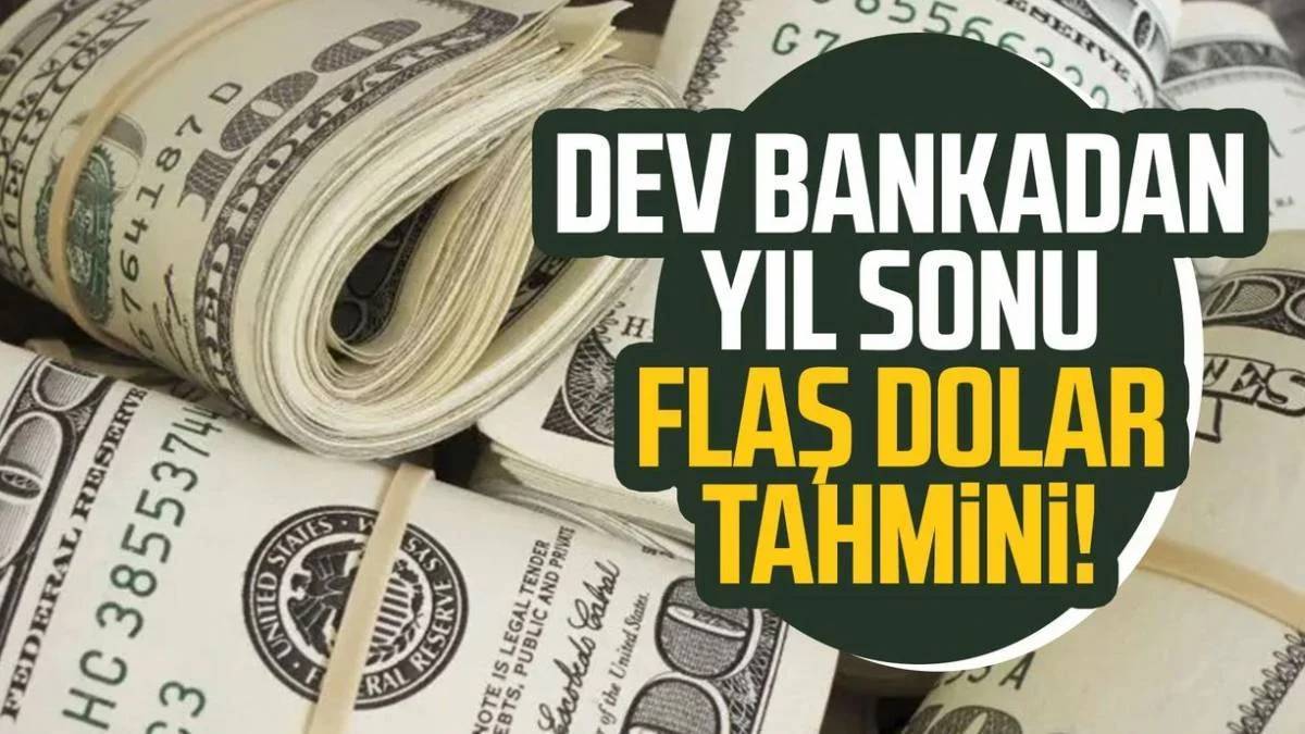 ABD'li dev bankadan korkutan dolar tahmini! O tarihte dolar alıp başını gidecek. Parasını Türk lirasında tutanlar yandı