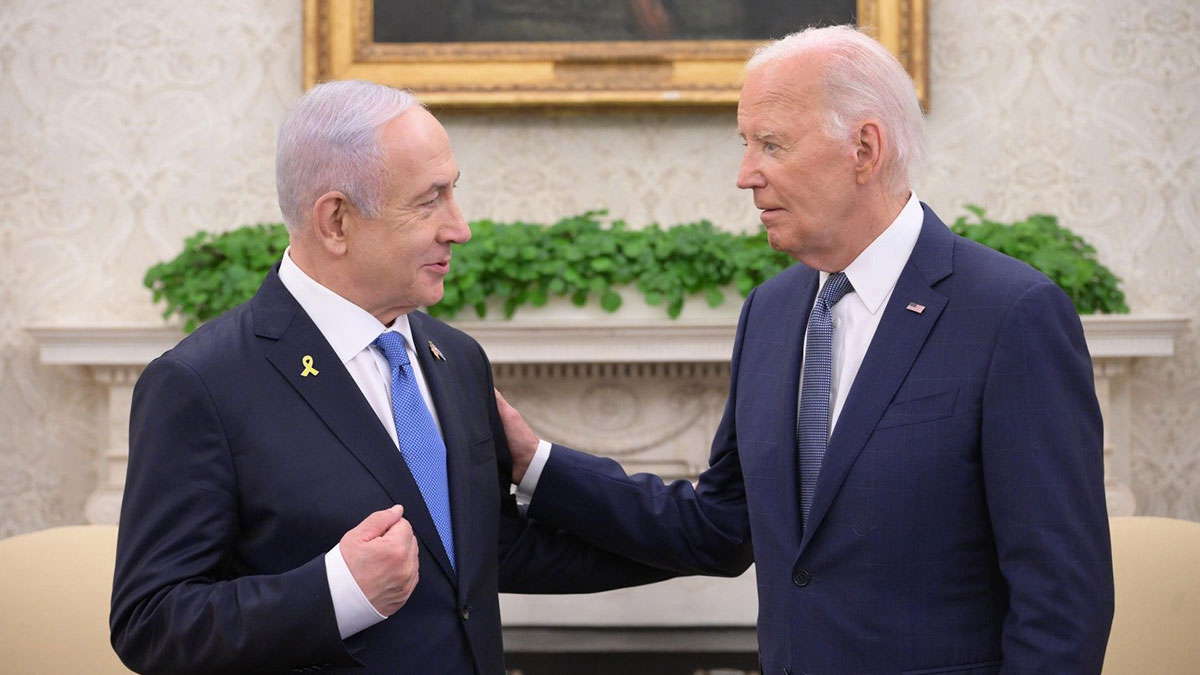 Biden Netanyahu ile Beyaz Saray’da görüştü