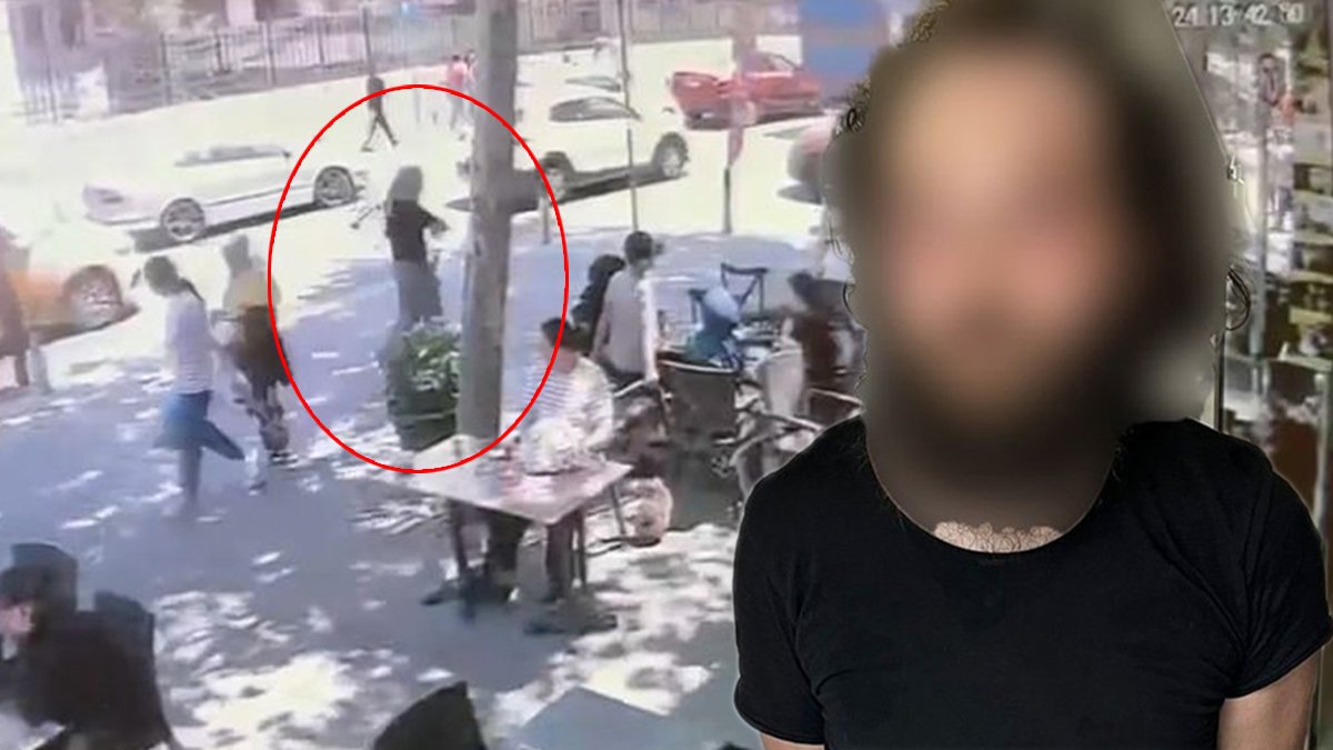 İmama saldırıda yeni görüntü ortaya çıktı: Omzunda yay belinde oklarla camiye yürüyor