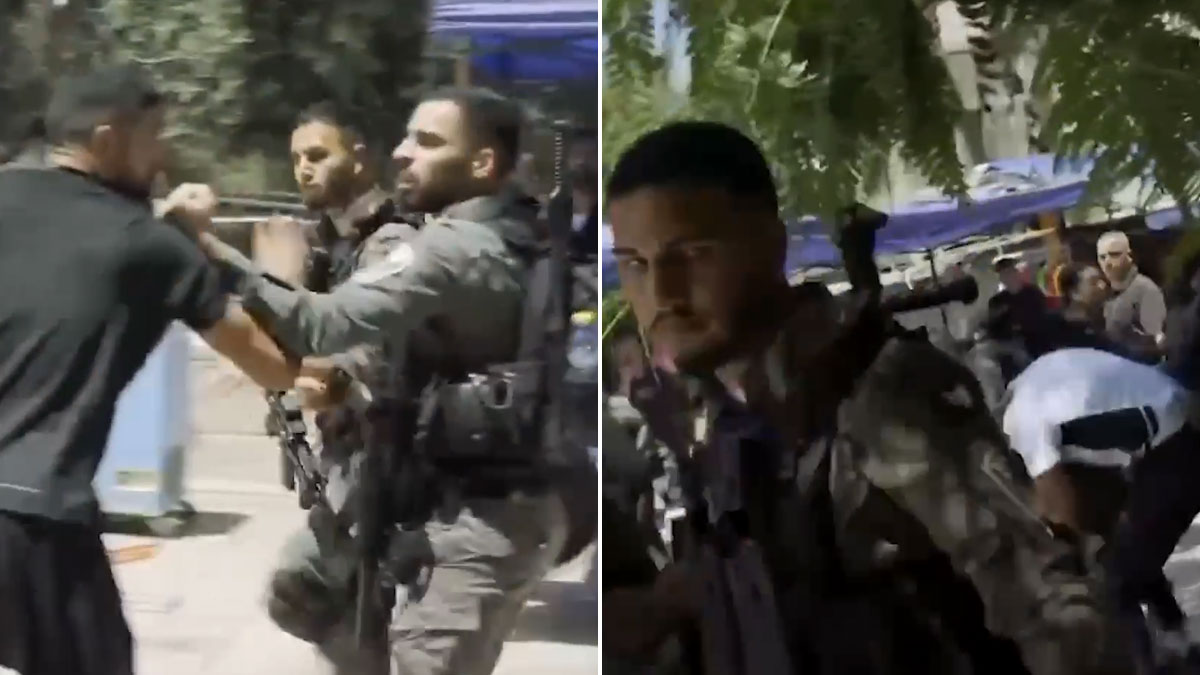 İsrail polisi Doğu Kudüs'te TRT Haber ekibine saldırdı