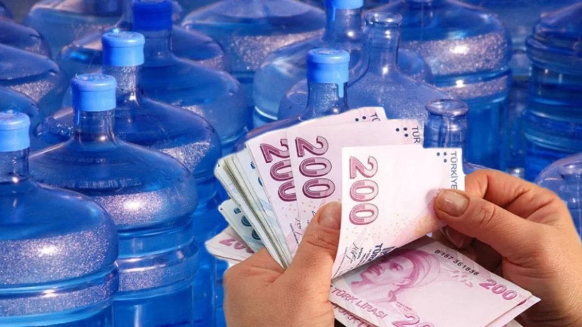 Damacana suya bir zam daha! Yüzde 15 zam geldi: Böyle giderse herkes musluk suyuna dönecek