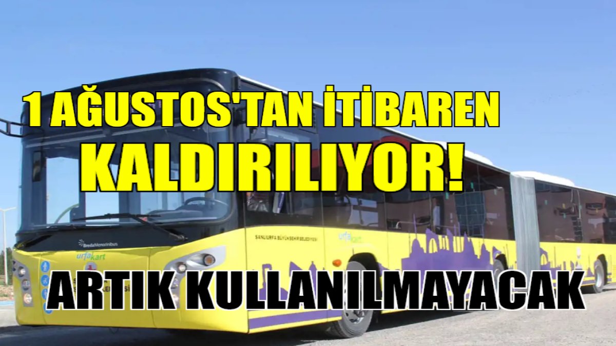 Toplu taşıma kullananlar dikkat! Bunu yapmayan otobüse binemeyecek: Belediye 1 Ağustos itibariyle kaldırıyor