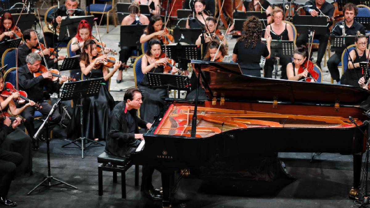 Bergama Asklepion’da Fazıl Say rüzgârı