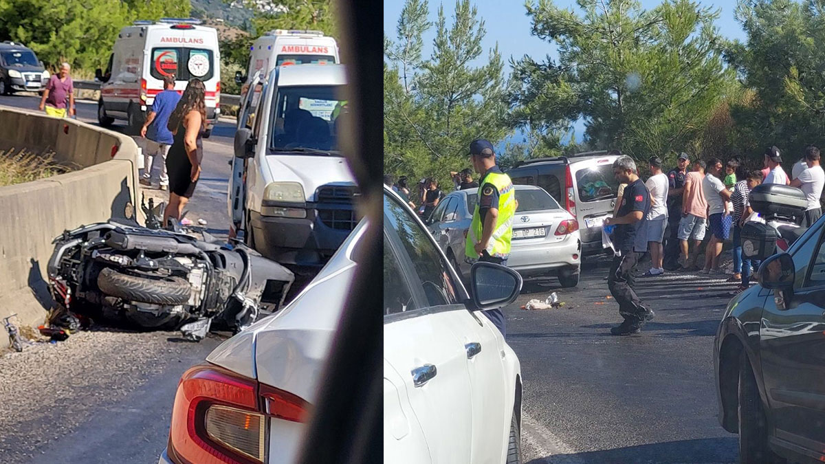 İzmir'de zincirleme kaza: 1 ölü, 6 yaralı