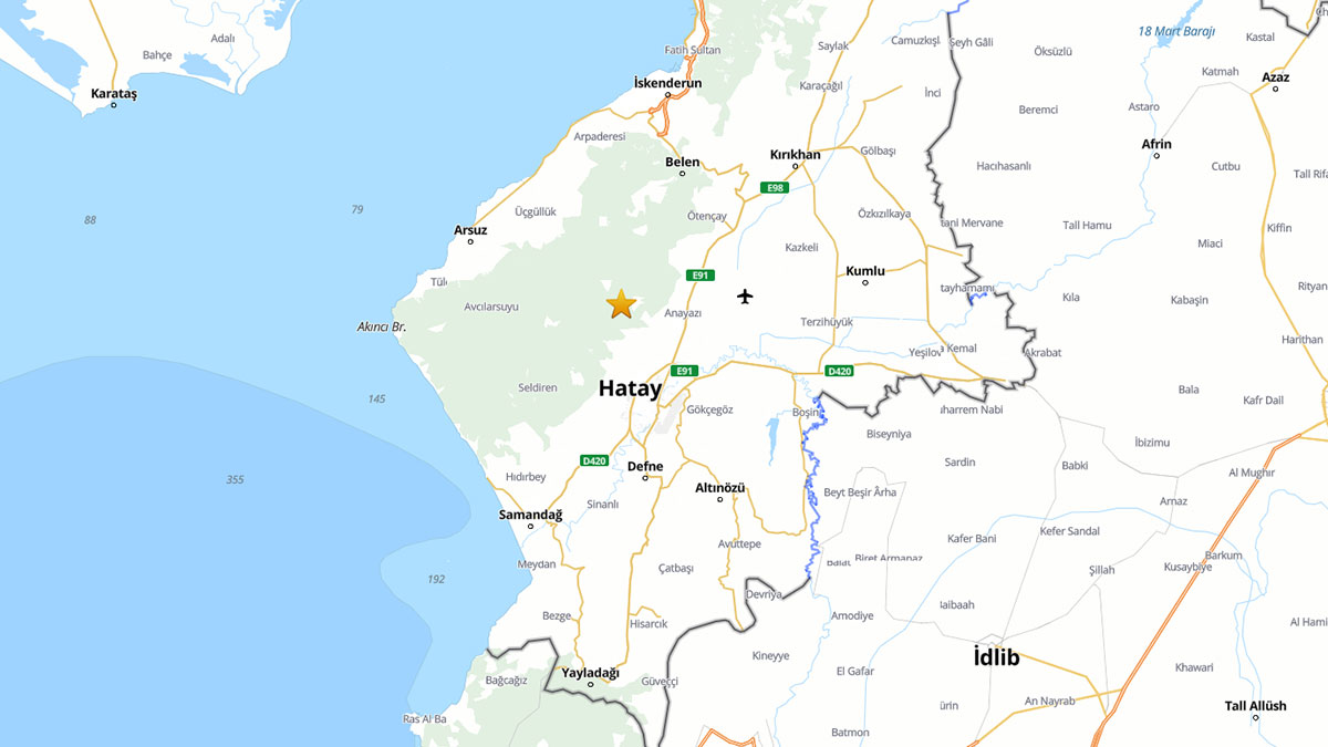 Hatay'da deprem | Son depremler
