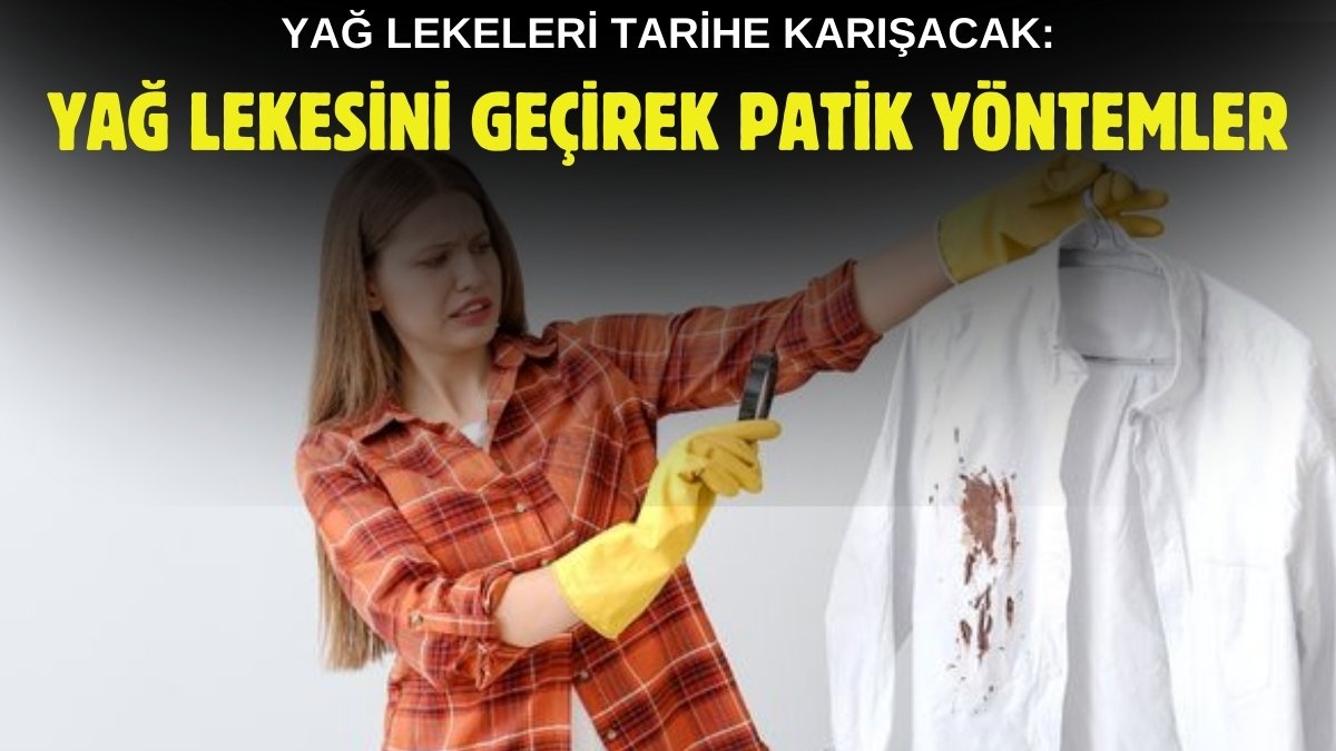 Yağ lekeleri tarihe karışacak! Kara kara düşünmenize gerek kalmadı: İşte yağ lekesini anında temizleyecek yöntem
