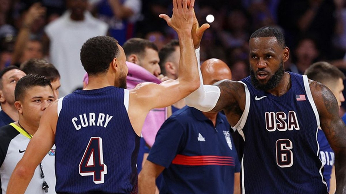 ABD, Sırbistan'ı LeBron ve Durant ile geçti