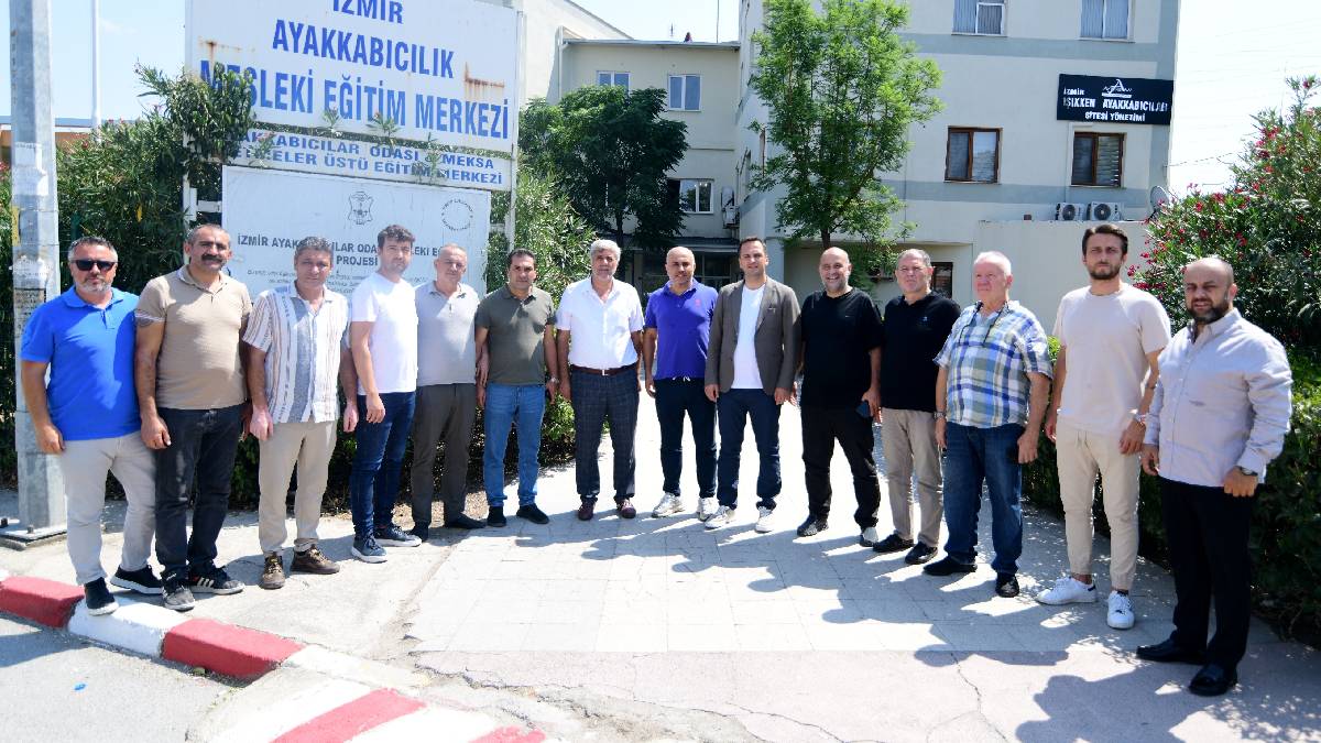 Başkan Eşki'den Ayakkabıcılar Sitesi’ne ziyaret