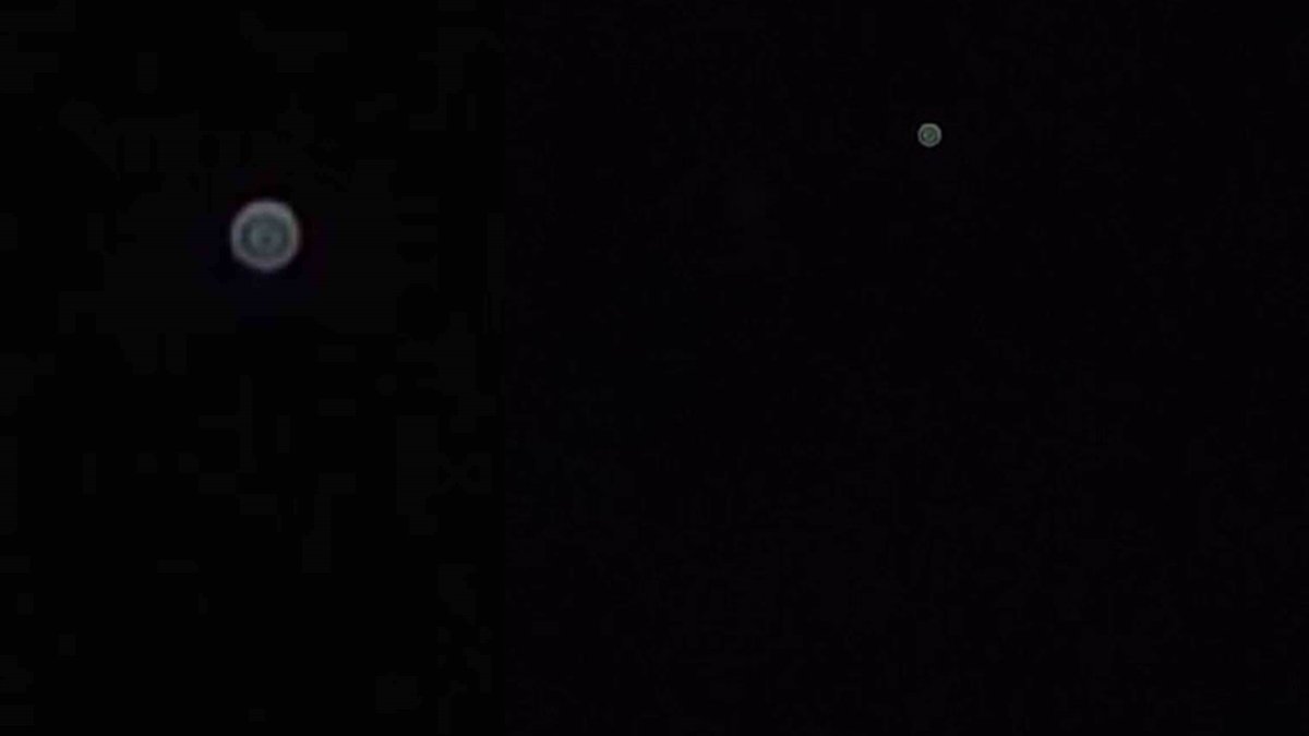 Gökyüzünde 'UFO' heyecanı: Biri sağa dönerken, diğeri sola dönüyordu