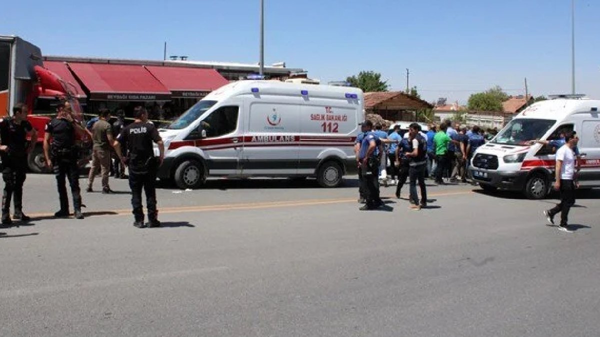 Polis memuruyla kiracısı arasında alacak anlaşmazlığı kanlı bitti