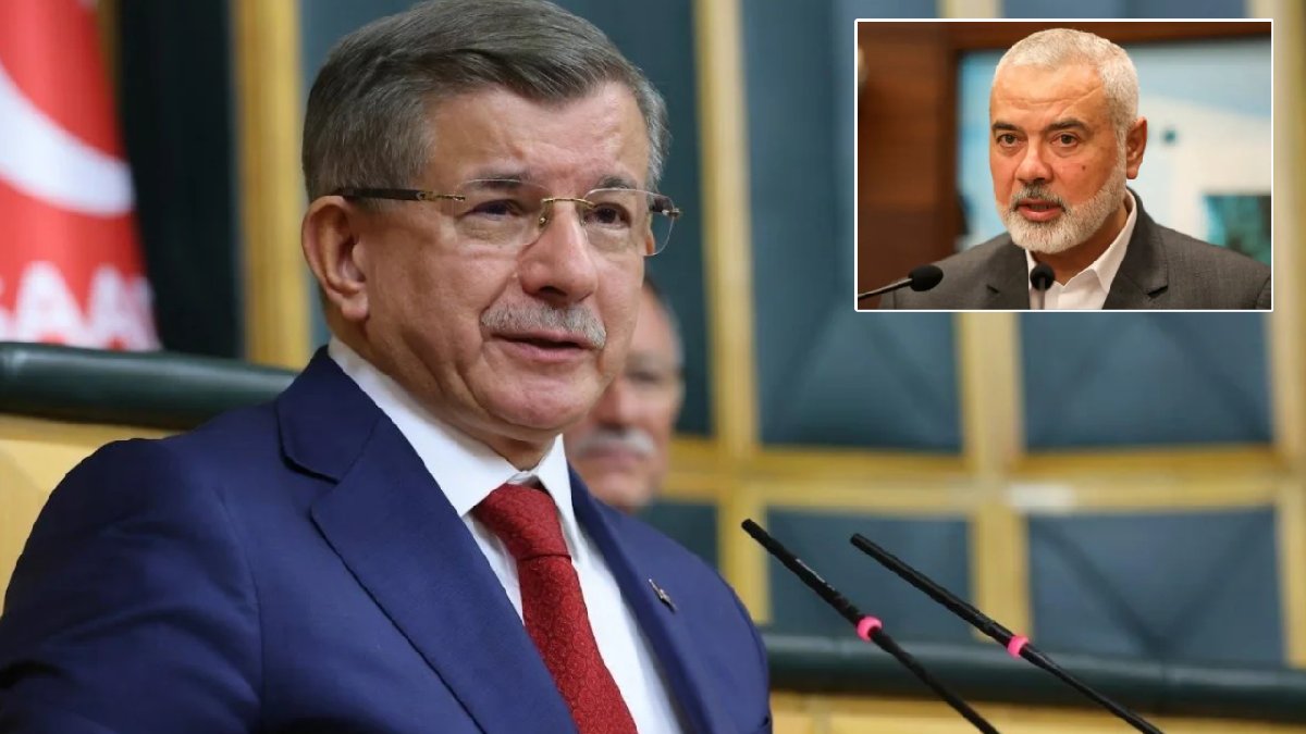 Davutoğlu’ndan Hamas lideri Haniye paylaşımı: Gerçek liderler temsil ettiği toplumun kaderini paylaşanlardır