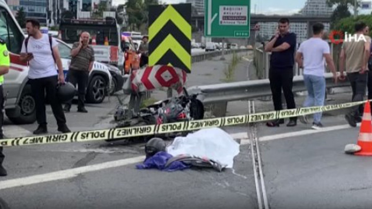 İstanbul'da feci kaza! Polis hayatını kaybetti
