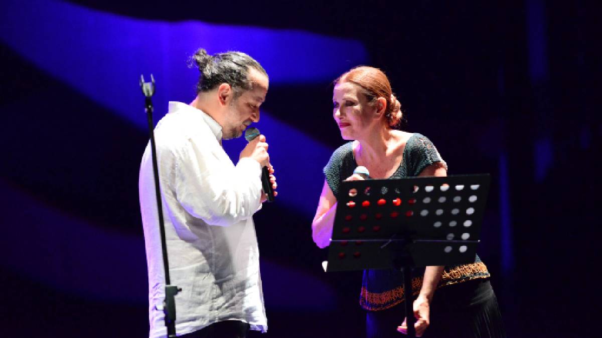 Festivalde şiir dolu bir akşam