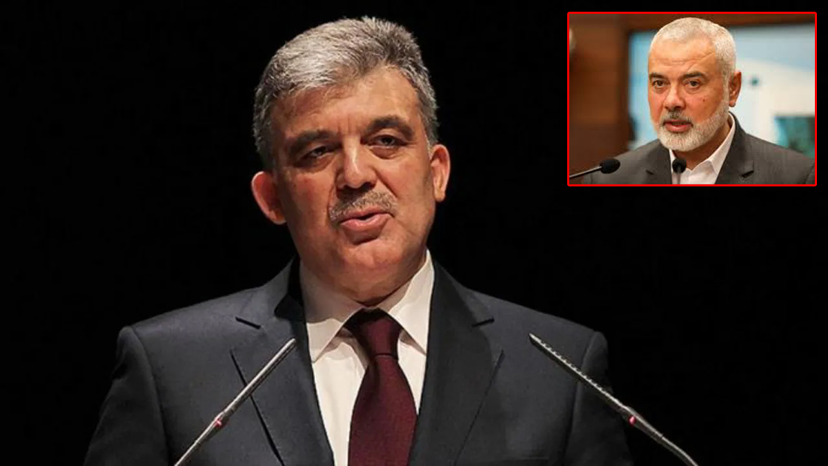 Abdullah Gül'den Haniye için taziye mesajı