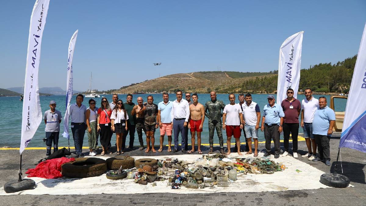 Güvercinlik’te Deniz Dibi Temizliği