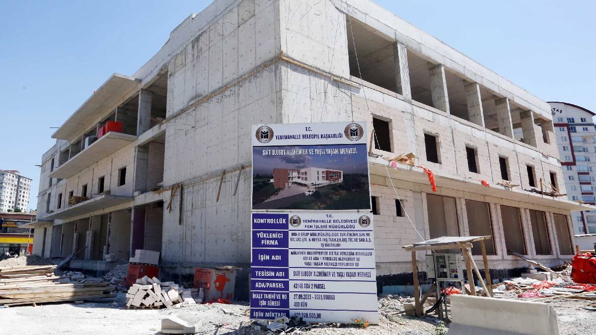 Yenimahalle’de dev bir yatırım yükseliyor