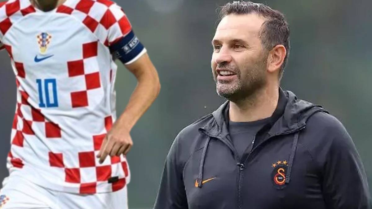 Galatasaray sağ gösterip sol vurdu! Orta sahaya Hırvat maestro. Okan Buruk 21 yaşındaki yıldızı ikna etti, hayırlı olsun