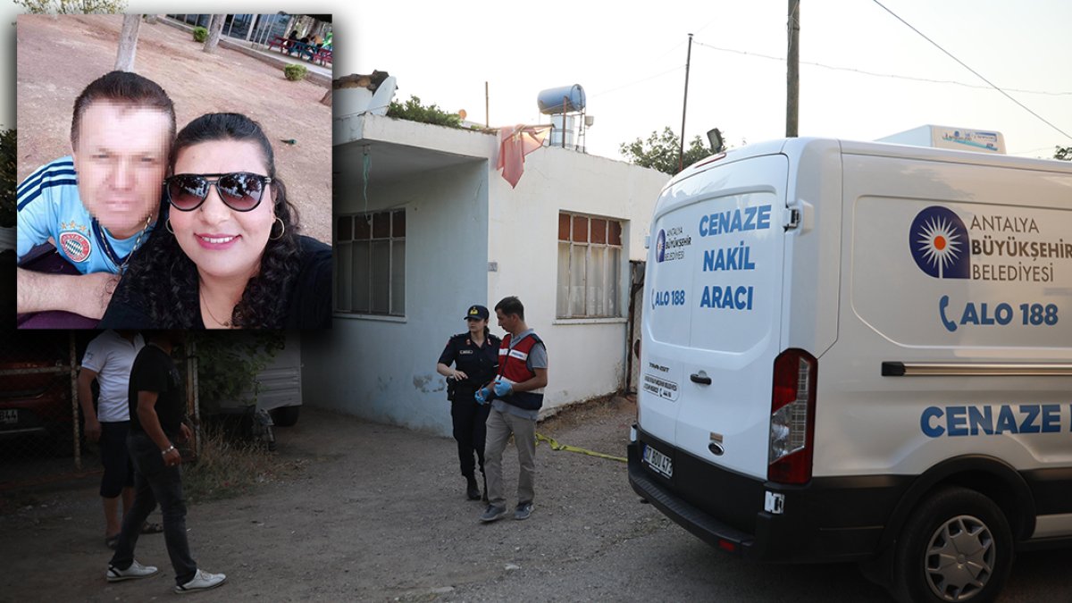 Antalya'da korkunç cinayet: Sevgilisinin başını taşla ezdi çocuğunu boğarak katletti