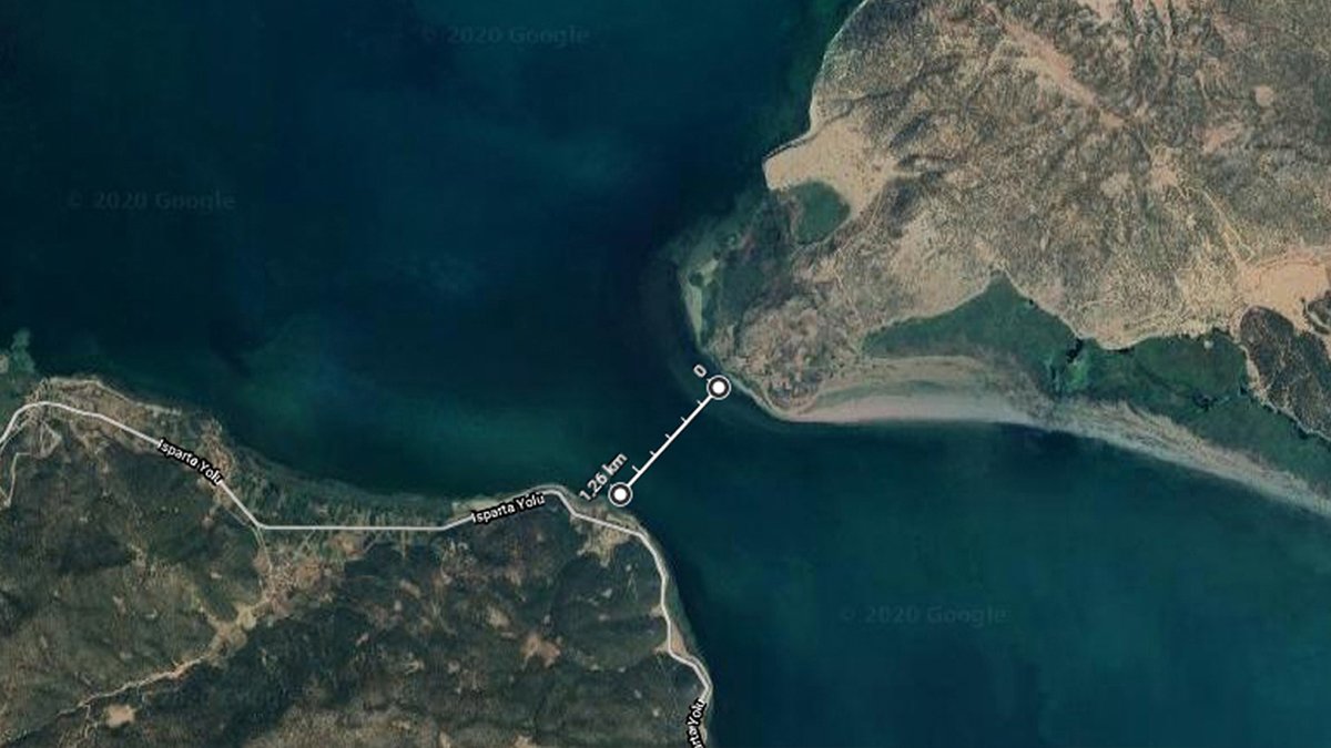 Eğirdir Gölü ikiye bölünüyor! Sadece 1,2 kilometre kaldı