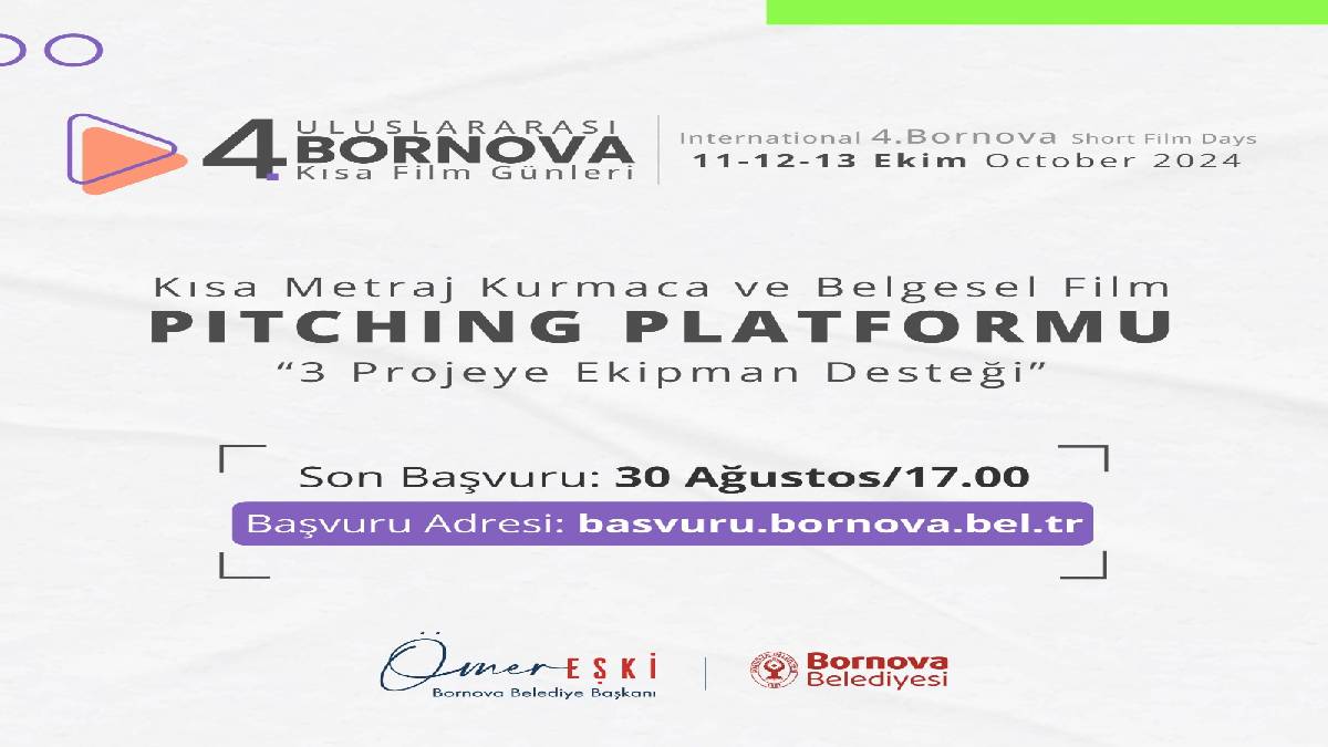 Bornova’da Uluslararası Kısa Film Günleri için geri sayım başladı