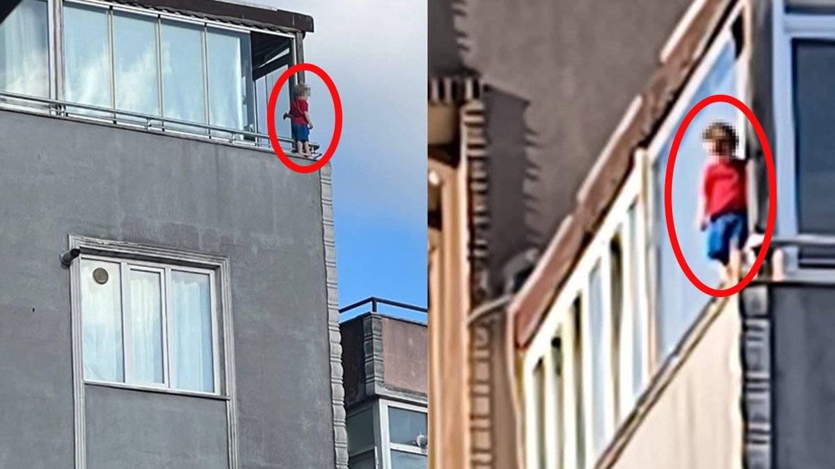 İnanılmaz olay! 3 yaşındaki çocuk yürekleri ağza getirdi!