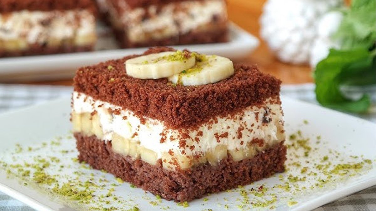 Artık evde kendiniz yapacaksınız! Borcamda muzlu köstebek pasta tarifi: Yiyen hazır mı diye soruyor