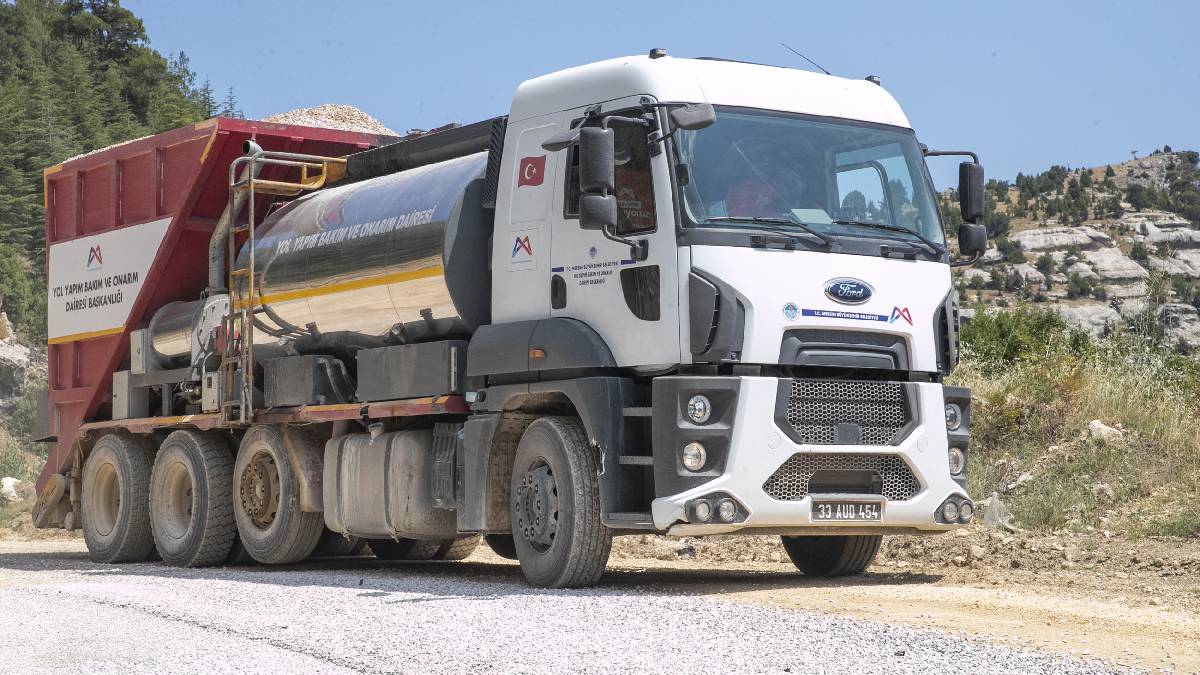 Şifalı suya giden yollar yapıldı