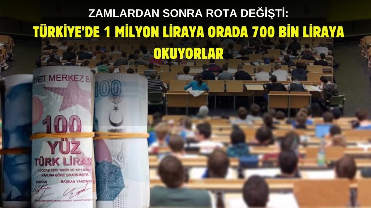 Özel okula zam gelince rota değişti! Türkiye'de okumak 1 milyonu geçiyor, orada ise 700 Bin...