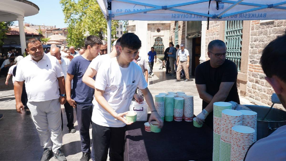 Muharrem Ayının bereketi Balıkesir’de yaşandı