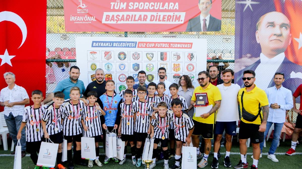 Bayraklı’daki futbol turnuvasında muhteşem final