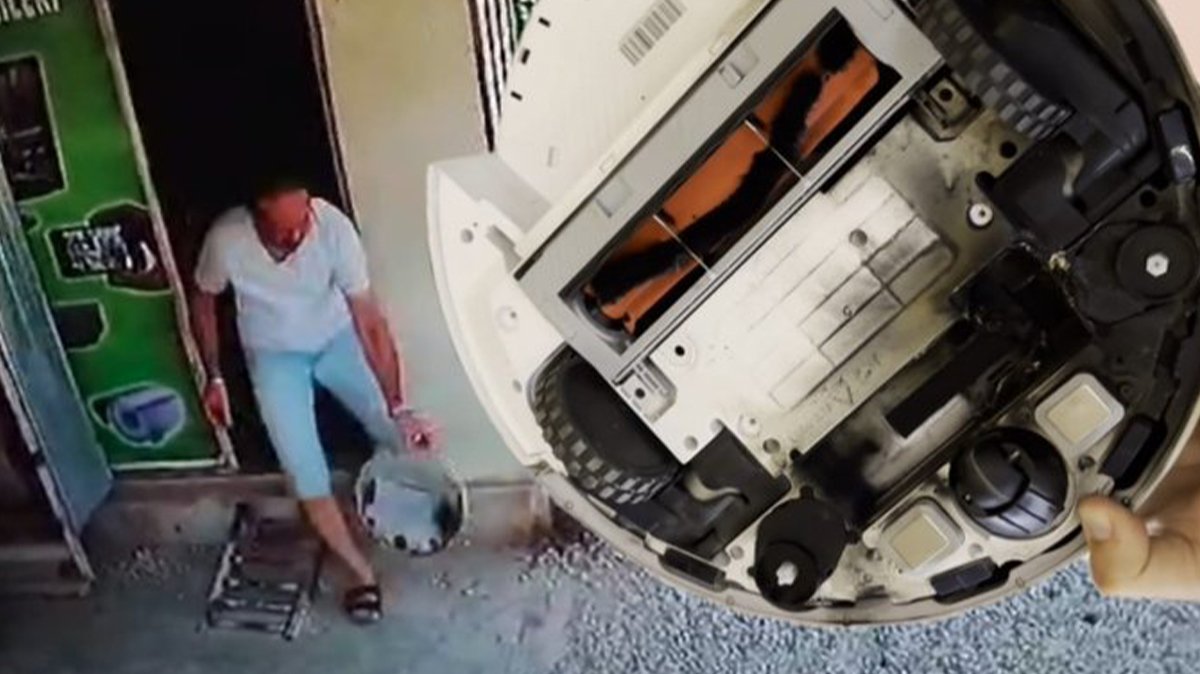 Robot süpürge bomba gibi patladı!