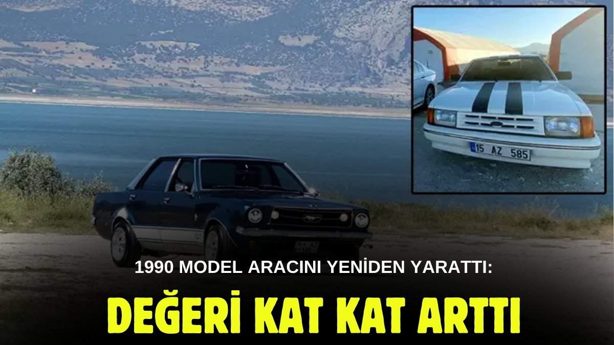 34 yıllık otomobiline öyle bir şey yaptı ki değeri 2 milyon liraya çıktı! Görenler yolda durdurup nasıl yaptın diye soruyor
