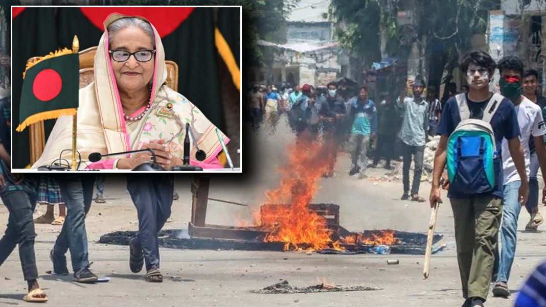 Konutu basılan başbakan istifa etti: Uçakla ülkeden kaçtı