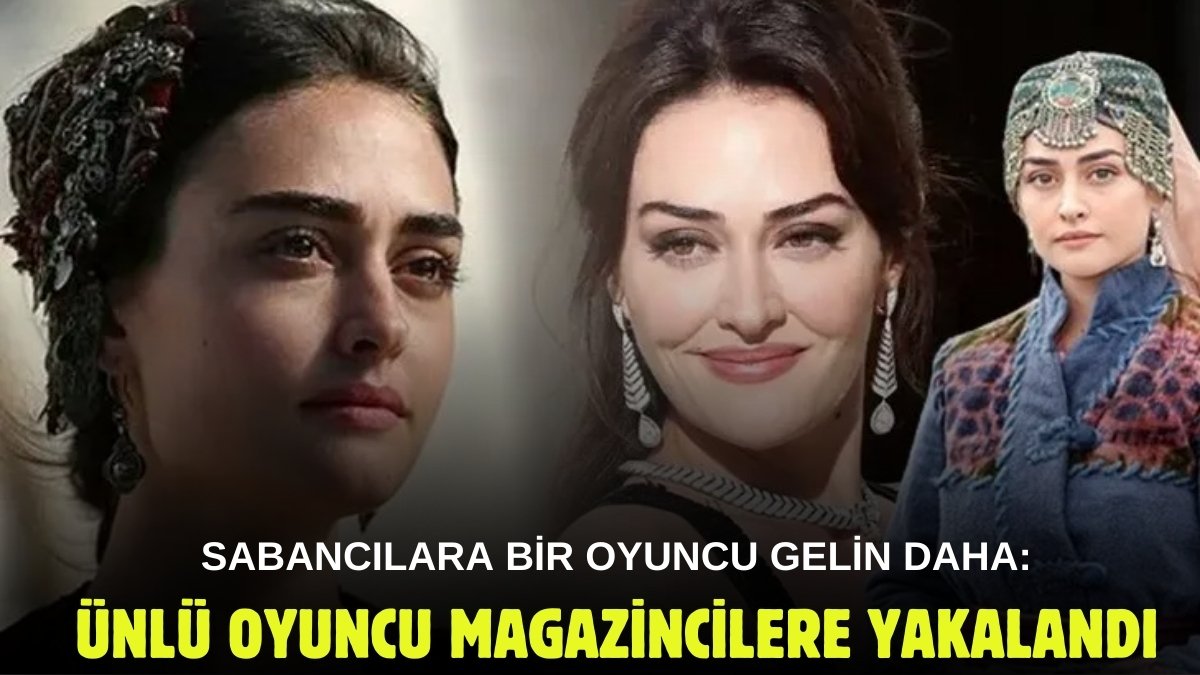 Sabancılara ünlü bir gelin daha! Diriliş Ertuğrul'da oynamıştı: Bakın kiminle aşk yaşıyor?