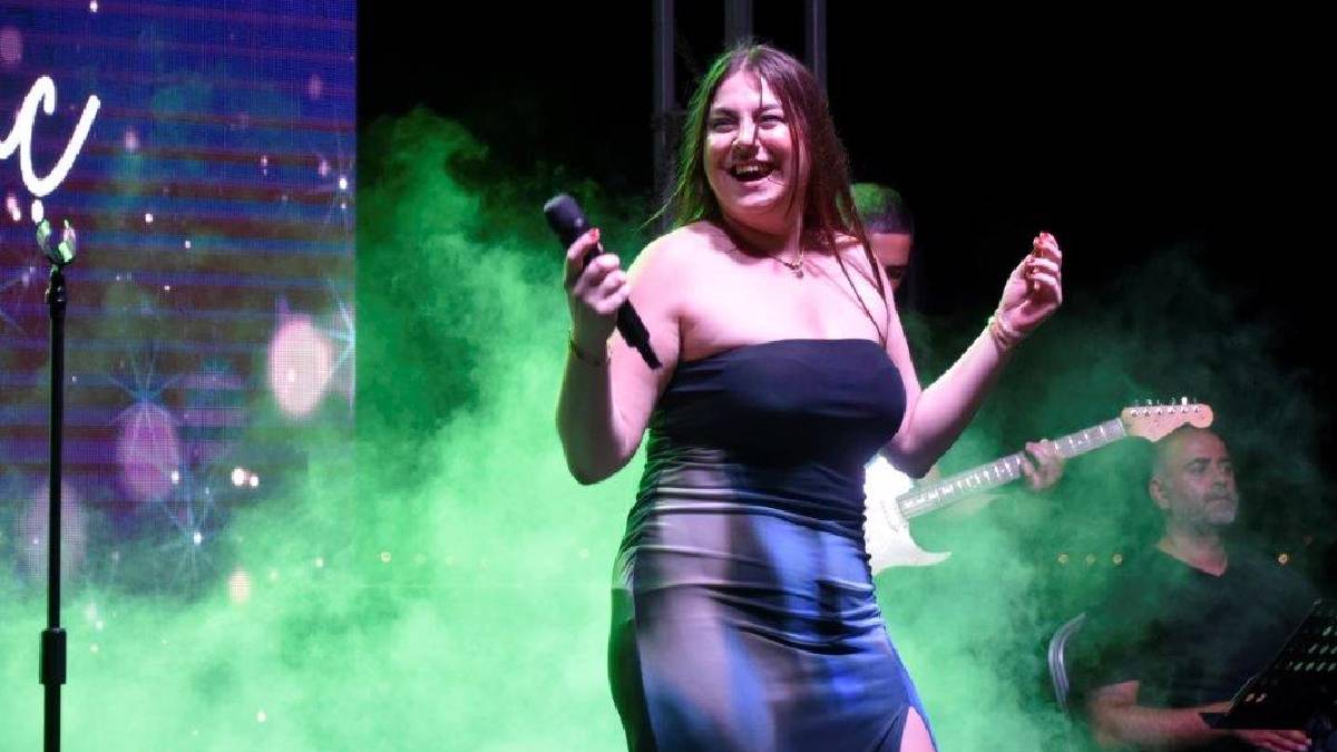 Gamze Tunç, eğlendirdi