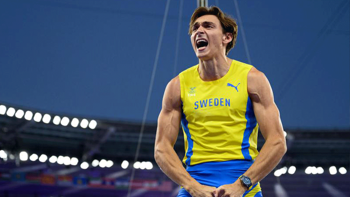 İsveçli Duplantis dünya rekorunu kırdı! Yusuf Dikeç pozu verdi
