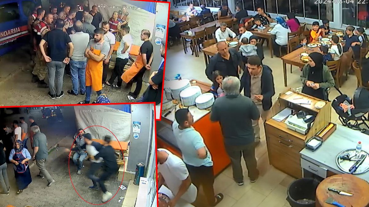 Savcı ve restoran çalışanlarının 'yer' tartışması kamerada: Bir kişi tutuklandı