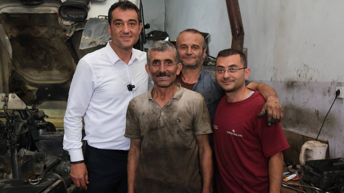 Halkın Başkanı her zaman halkın içinde